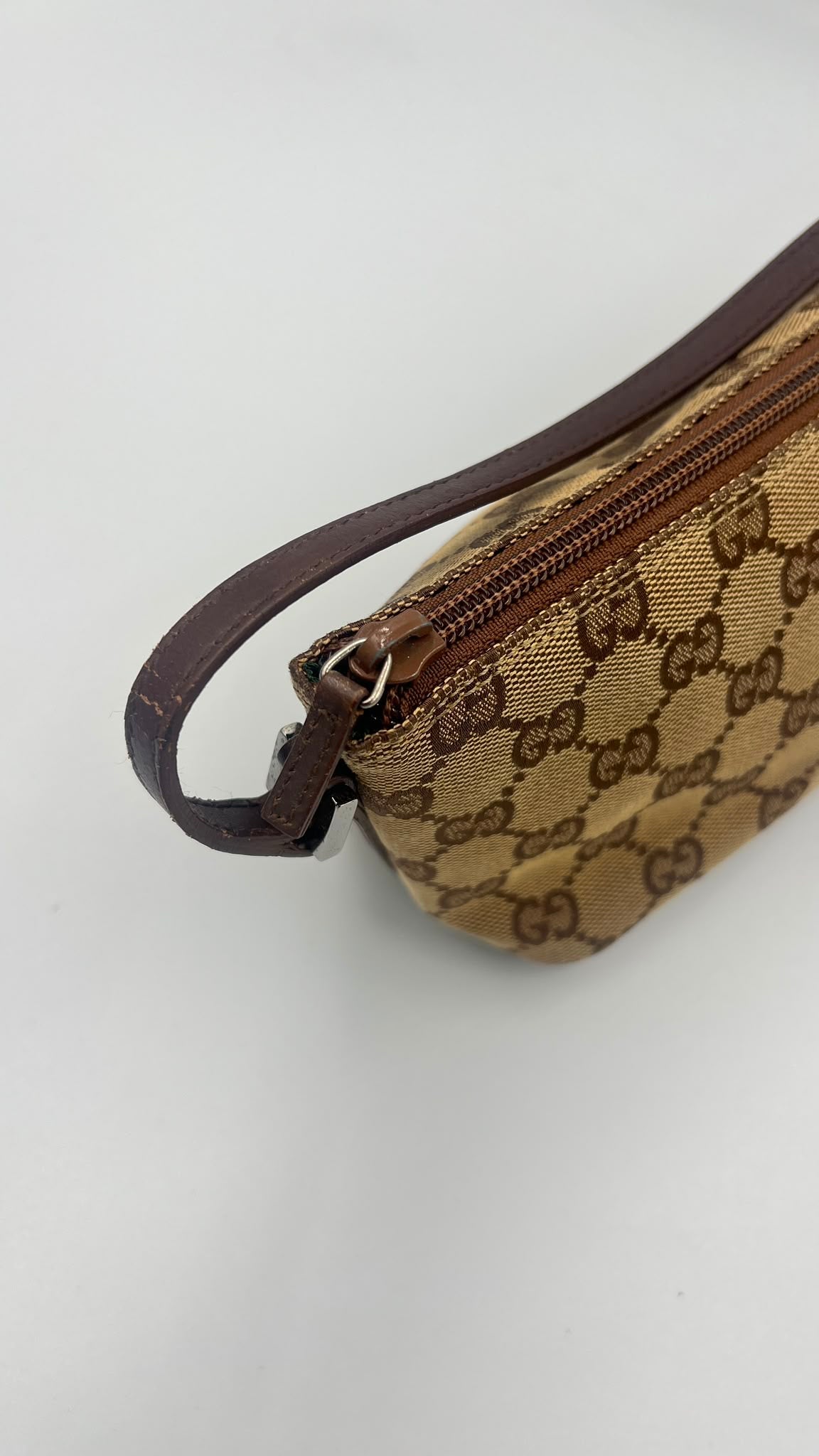 Gucci GG Canvas Boat Pochette
