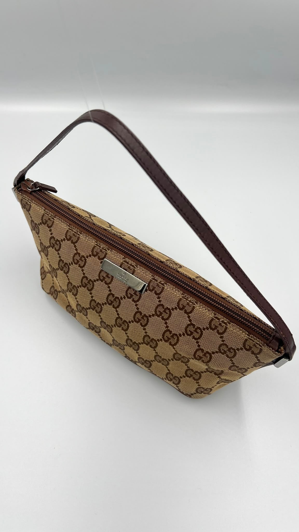 Gucci GG Canvas Boat Pochette