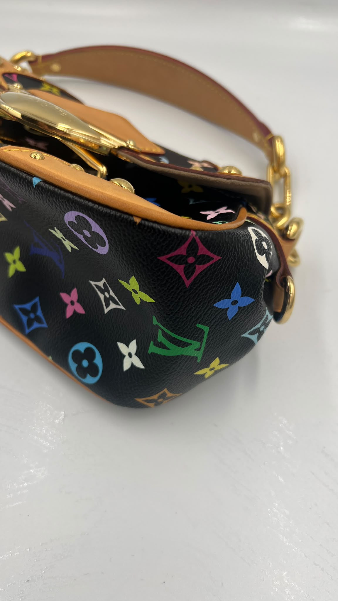 Louis Vuitton Black Monogram Multicolore Marilyn Bag