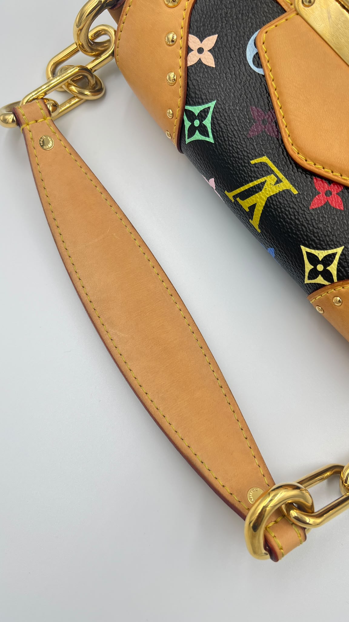 Louis Vuitton Black Monogram Multicolore Marilyn Bag