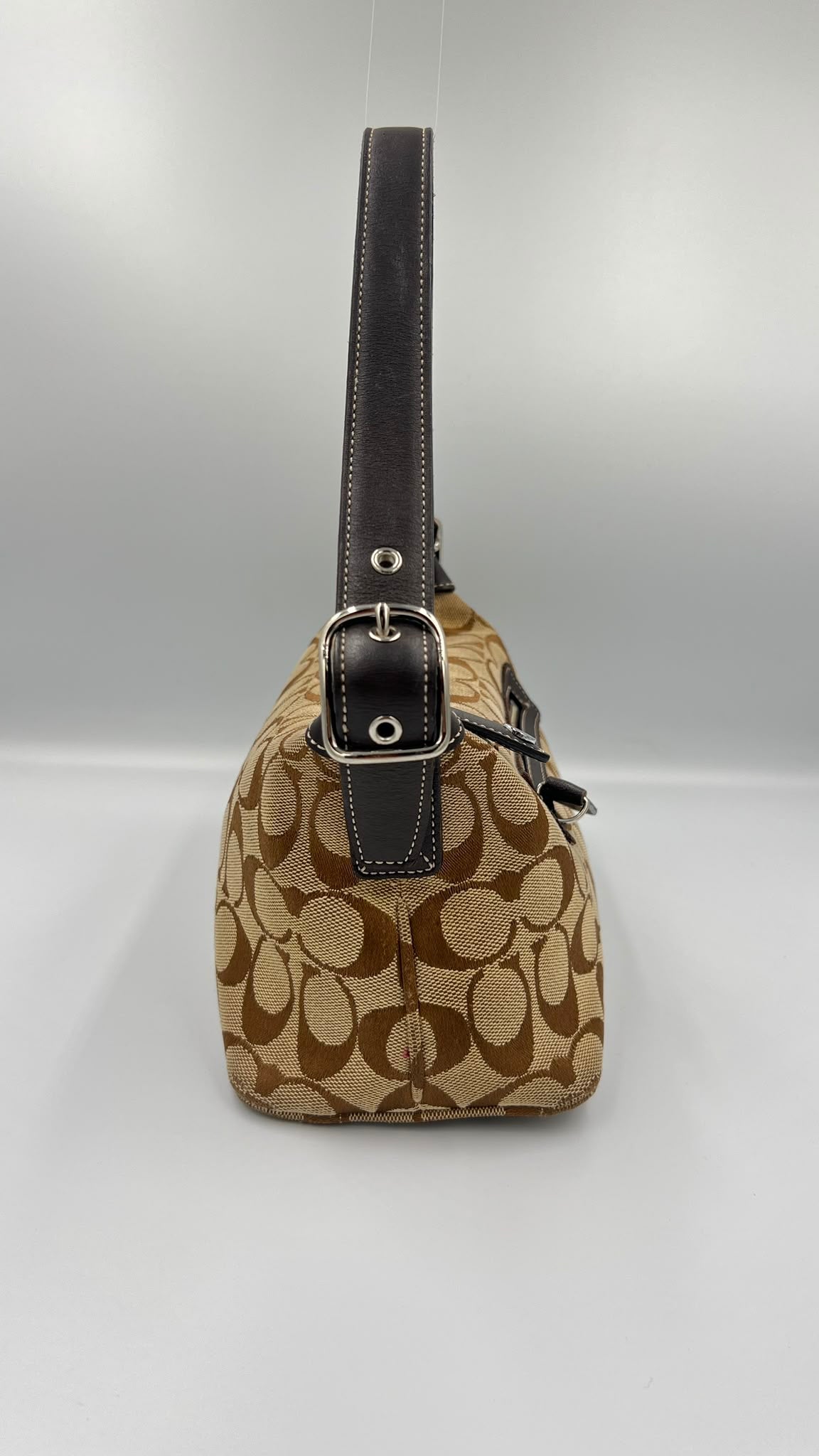 Coach Signature Canvas Shoulder Bag