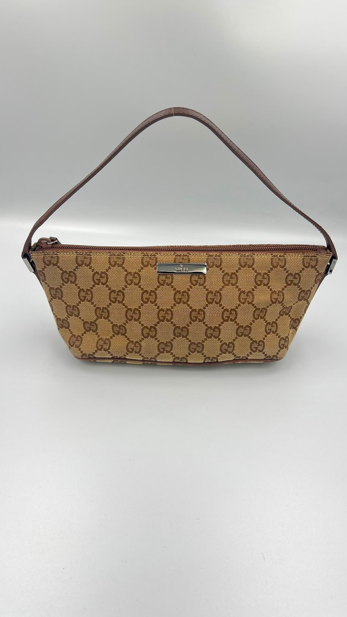Gucci GG Canvas Boat Pochette