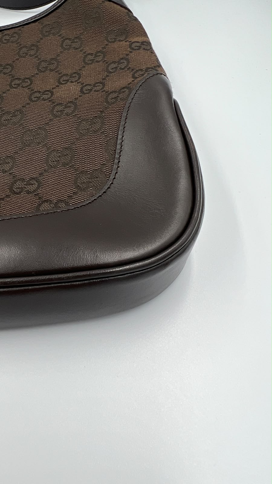 Gucci Brown GG Canvas Jackie Shoulder Bag
