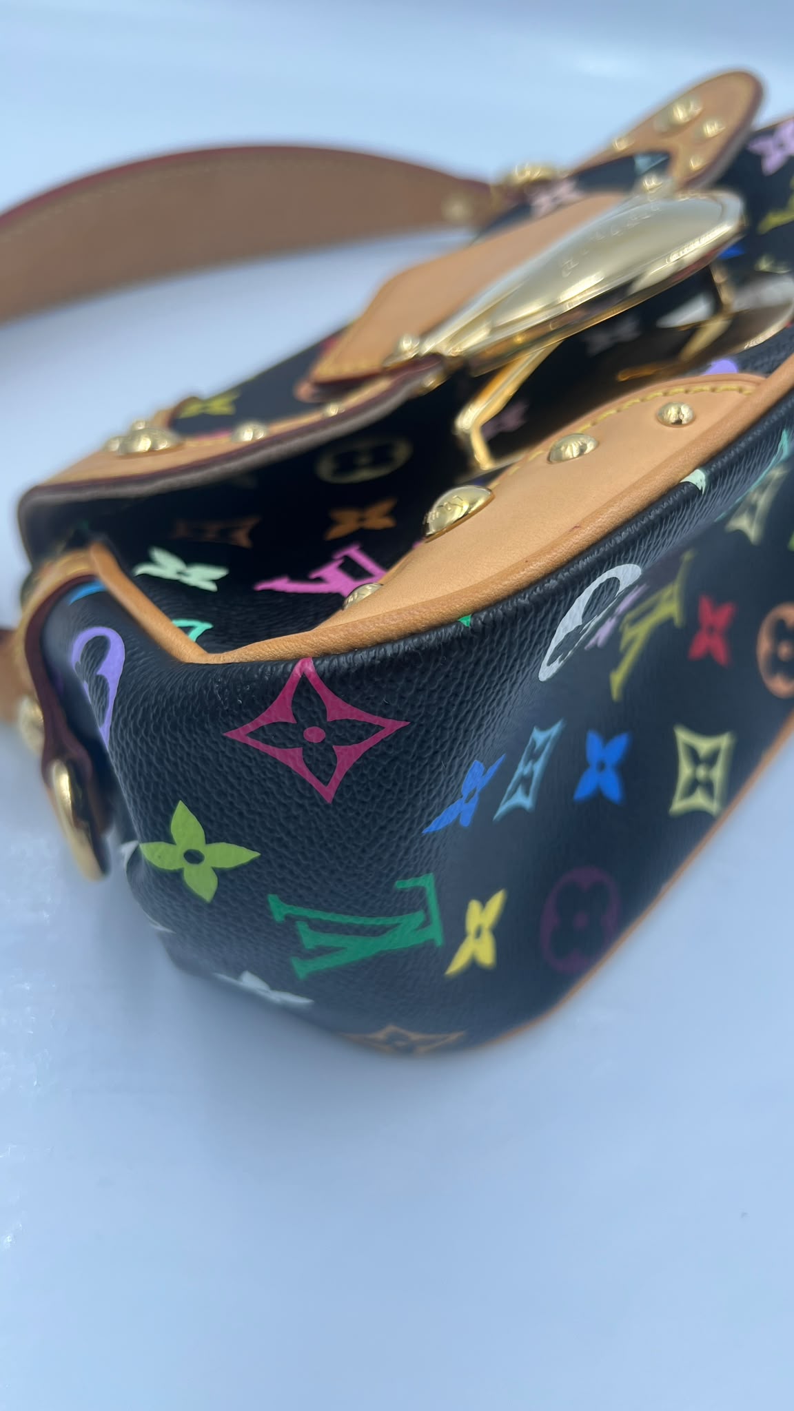 Louis Vuitton Black Monogram Multicolore Marilyn Bag