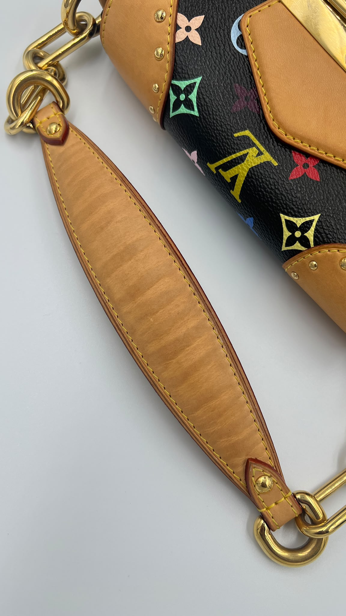 Louis Vuitton Black Monogram Multicolore Marilyn Bag
