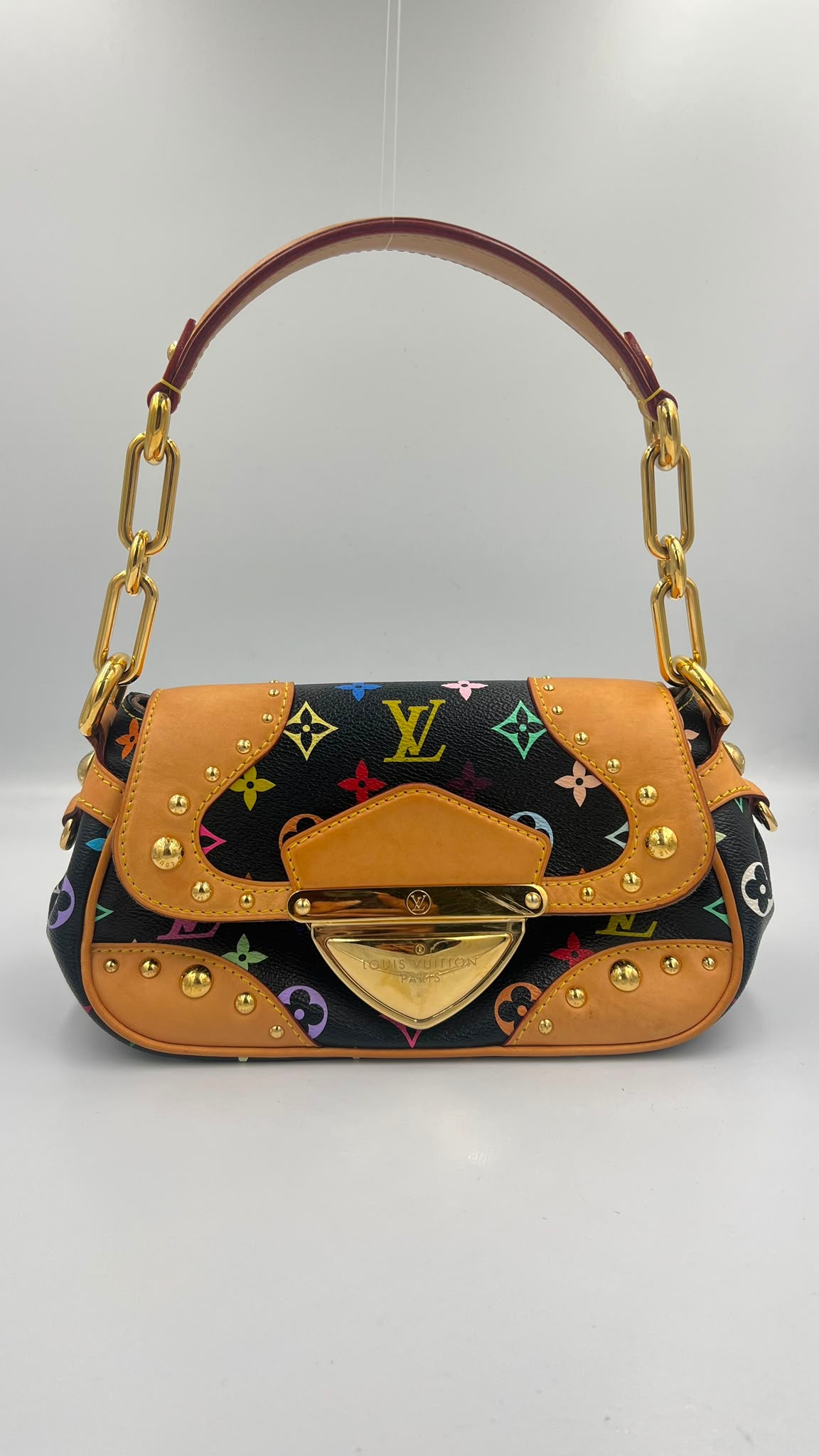 Louis Vuitton Black Monogram Multicolore Marilyn Bag